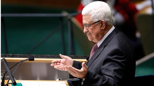 عباس يطلب شهادة ميلاد دولة فلسطين