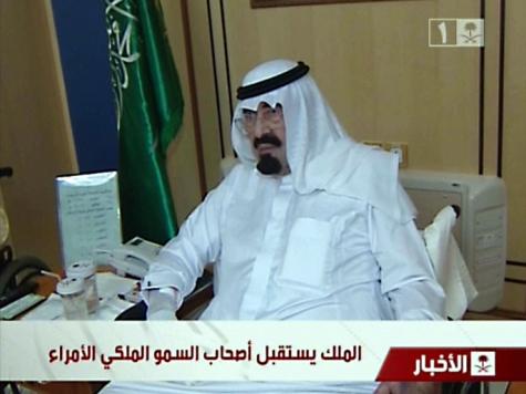 أول ظهور لملك السعودية بعد عملية جراحية
