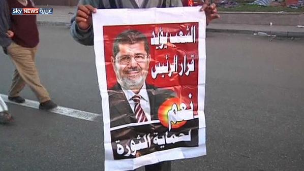 مرسي يبحث عن مخرج.. ويدلي بخطاب