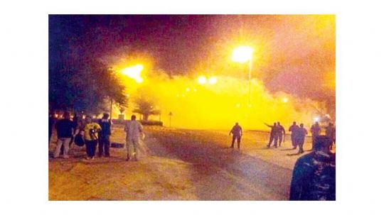 احداث وتفاصيل ضرب المواطنين من قبل القوات الخاصه