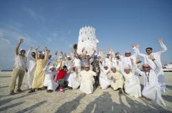 الامارات تسجل رقما قياسيا جديدا ببناء أكبر مجسم مصنوع من عبوات الالمنيوم