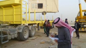 البلدية تشن حملات تفتيشية على المخيمات بميناء عبدالله والجليعة