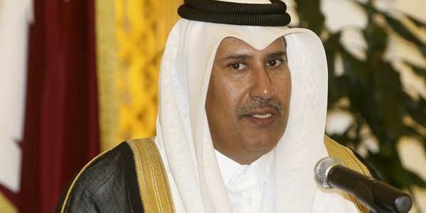 رئيس الوزراء القطري يدعو الحكومة اللبنانية إلى منع أطراف لبنانين من التدخل في سوريا