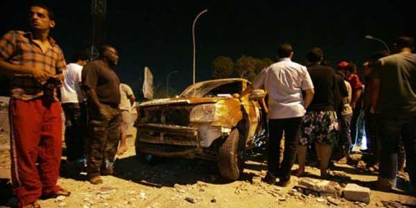 تدمير مركز للشرطة بانفجار في بنغازي من دون تسجيل اصابات