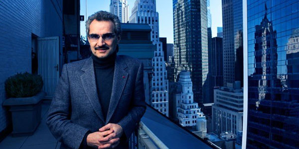 الأمير الوليد بن طلال يخسر دعوى قضائية حول عمولة طائرة باعها للقذافي