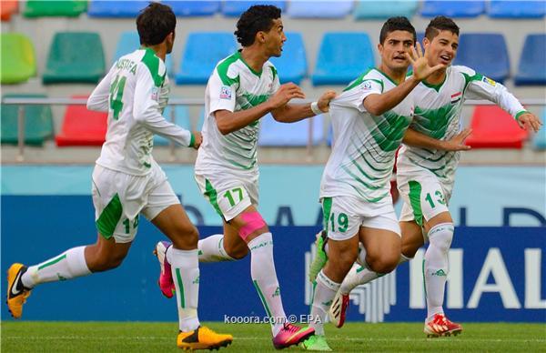 أسود العراق يلتهمون الشمشون الكوري .. ويتأهلون لأول مرة للمربع الذهبي بمونديال الشباب