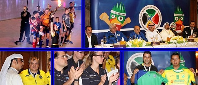 المقاصة وسنتياغو وكاردينال وألومنوس في قبل نهائي قدم الصالات غدا