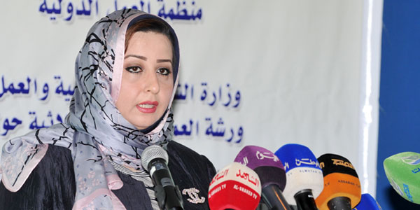 الوزيرة ذكرى: للمرأة دور كبير في الحياة السياسية واتمنى فوزها في المجلس القادم