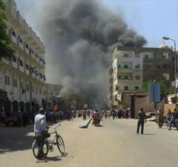 الإخوان أحرقوا مسجد رابعة قبل مغادرته