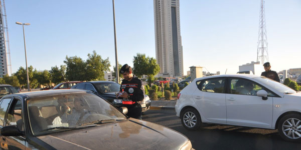 المرور: تحرير 31340 مخالفة وحجز 1210 مركبة وإحالة 222 شخص خلال الاسبوع