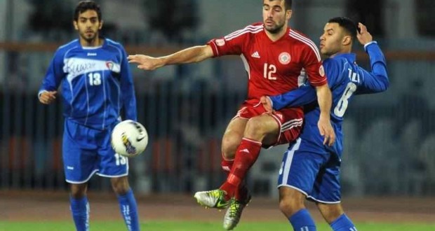 الازرق يتعادل مع لبنان بهدف لكل منهما