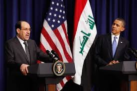 اوباما والمالكي يبحثان قضايا الشرق الاوسط ومحاربة الارهاب