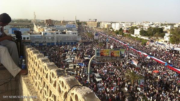 “الحراك” يجدد مطالبه بانفصال جنوب اليمن