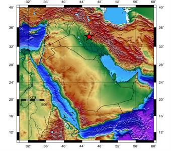 معهد الأبحاث: رصدنا الزلزال الذي ضرب الحدود العراقية الإيرانية