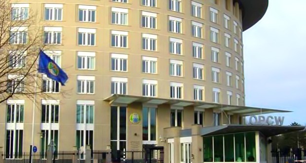 منظمة حظر الأسلحة الكيماوية تبحث تدمير ترسانة الأسد في البحر