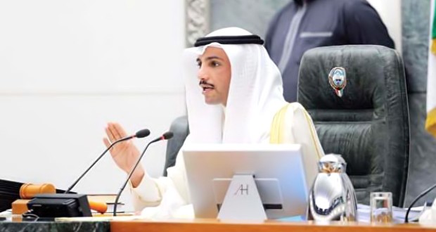 الغانم يدشن خدمة “ساهم في التشريع” على الموقع الالكتروني لمجلس الامة