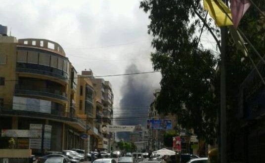 انفجار قرب مركز لحزب الله في شرق لبنان ووقوع ضحايا