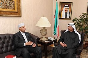 الاثري استقبل سفير الصومال لدى الكويت