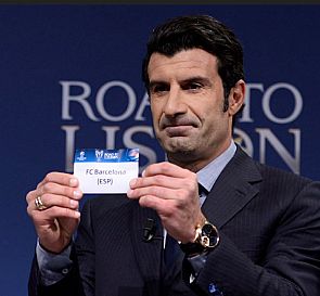 فيغو: برشلونيون هددوني بـ’القتل’ بسبب قرعة ألأبطال