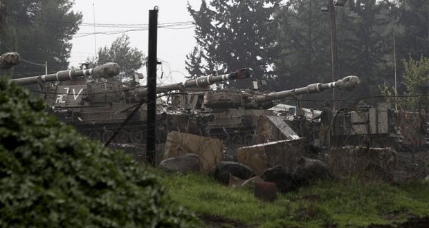 انفجار يستهدف مدرعة صهيونية في الجولان المحتل