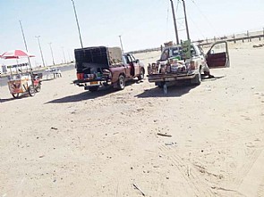 حملة على الفوضى في بر ميناء عبدالله