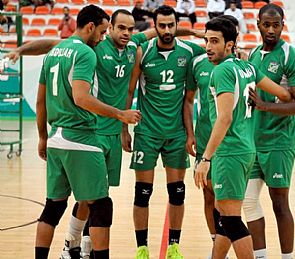 العربي وحيدا في صدارة بطولة اتحاد الطائرة