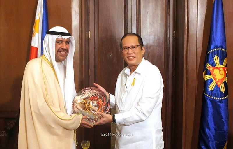 الفهد يلتقي رئيس الفلبين ويبحثان تعزيز التعاون الرياضي