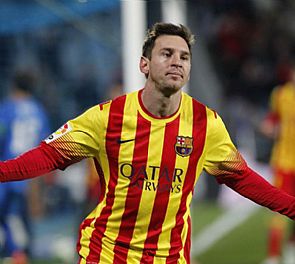 ميسي يقود برشلونة لربع نهائي كأس الملك
