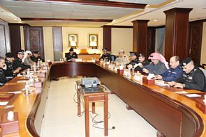 الفهد اجتمع مع الوكلاء والمساعدين