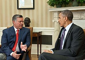 أوباما يلتقي العاهل الأردني غداً