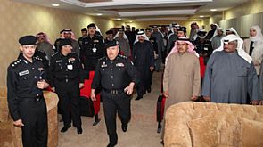 الفهد في جولة تفقدية للقطاع الأمن الجنائي