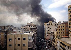 انفجار قرب السفارة الكويتية في بيروت