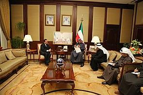 صباح الخالد يستقبل سفير المملكة الأردنية الهاشمية
