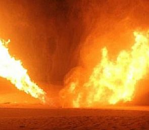 مصر: تفجير خط الغاز بوسط سيناء على يد مجهولين