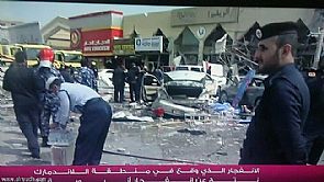 حريق بالقرب من محطة وقود في الدوحة ومصرع 4 اشخاص