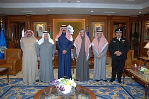 وزير الداخلية استقبل الوكلاء السابقين