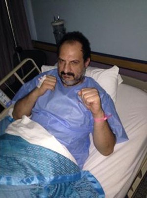 خالد الصاوي في غرفة العمليات