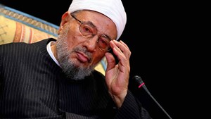 القرضاوي يعود لخطبة الجمعة لأول مرة منذ أزمة قطر والإمارات