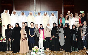 الوزير المليفي التقى طلابنا في قطر وعمان والامارات