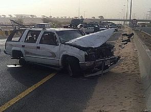 مصرع ضابط بالجيش في تصادم بالجهراء