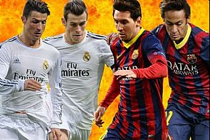 كلاسيكو ‘ناري ‘ الليلة: البرشا يواجه المتصدر ريال مدريد في البرنابيو