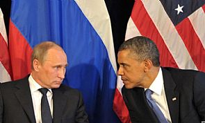 أوباما يناقش مع بوتين اقتراحا أمريكيا لحل الأزمة في أوكرانيا