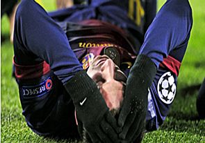 مدرب برشلونة: ‘ميسي’ بخير