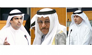 رياض العدساني وعبدالكريم الكندري يستجوبان رئيس الوزراء جابر المبارك