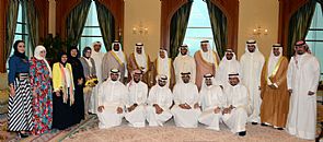 أمير البلاد استقبل القائمين على مشروع ‘كويتي وافتخر’