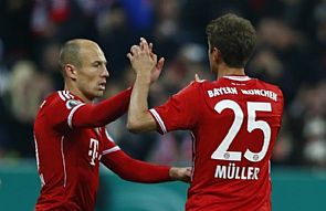 روبن يحث لاعبي بايرن على الثأر من دورتموند في موقعة الكأس