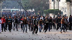 حرق أعلام أميركا وإسرائيل والإمارات في مصر