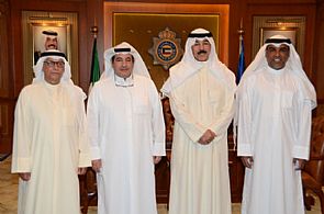 وزير الداخلية التقى المستشار النمش وأكد دعمه الكامل لهيئة مكافحة الفساد