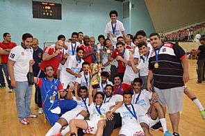 العميد يتوج بلقب كأس قدم صالات الناشئين