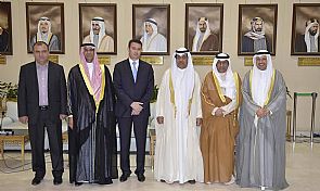 الخرينج يستقبل وفد النواب الأردني